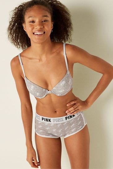 Buy Victoria's Secret PINK Classic Stormy White Wear Everywhere PushUp Bra  from Next Ireland