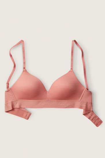 Buy Victoria's Secret PINK French Rose Pink Smooth Lightly Lined Non Wired T -Shirt Bra from Next Denmark