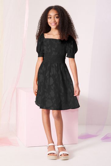 Next lipsy black sale lace dress