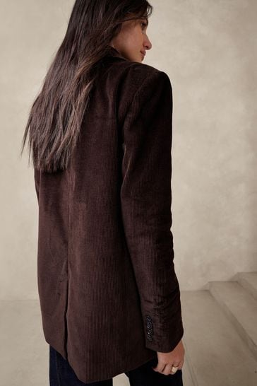 Tan corduroy blazer outlet