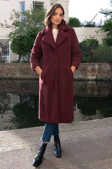 Selected femme discount teddy coat