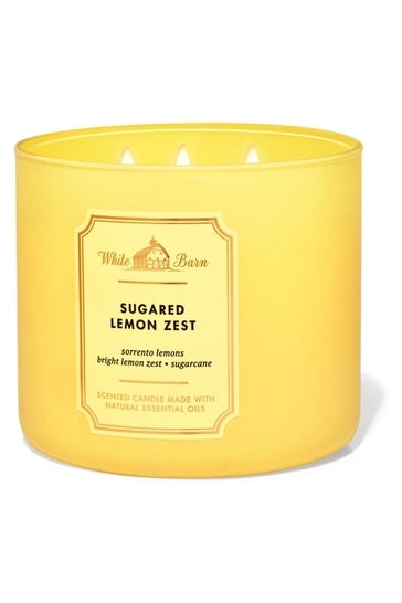 Buy Bath & Body Works Sugared Lemon Zest 3 Wick Candle 411g from the Next UK online shop