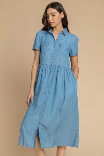 Roman denim dress 2025
