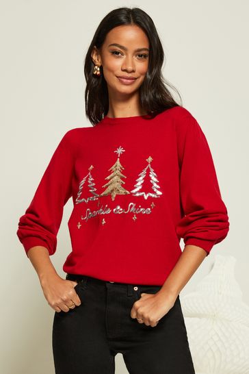 Friends Like These Red Friends Like These Novelty Christmas Jumper