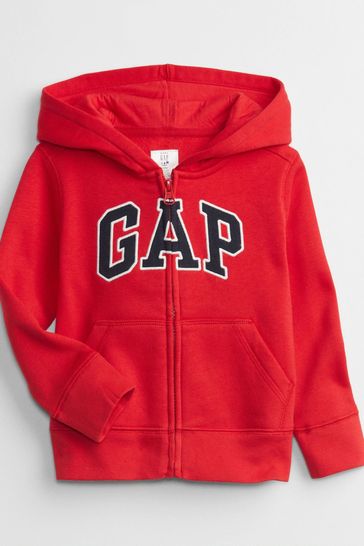 Buy Gap Logo Zip Up Hoodie (12mths-5yrs) from Next Ireland