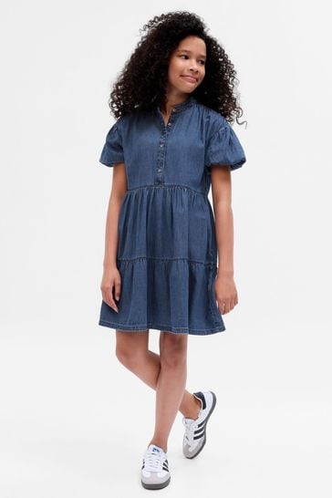 Gap blue jean dress hotsell