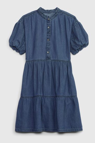 Gap blue top jean dress