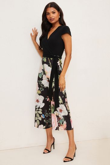 Lipsy lily print culotte jumpsuit 2025