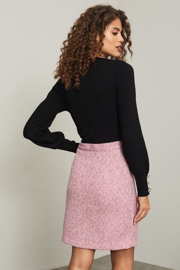 Lipsy 2 in 2025 1 boucle wrap dress