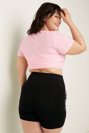 Cotton high hotsell waist bike short