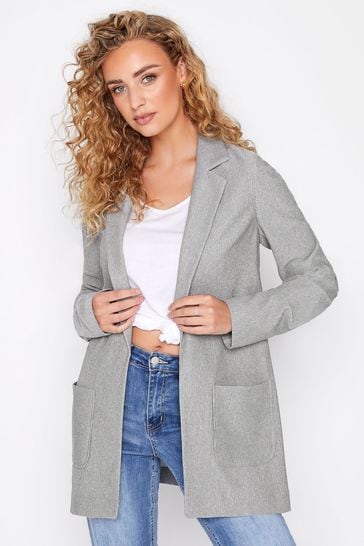 Grey edge to edge deals jacket