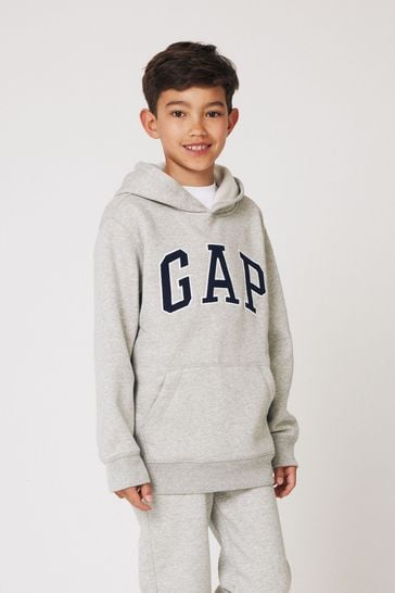 Gap Grey Logo Hoodie