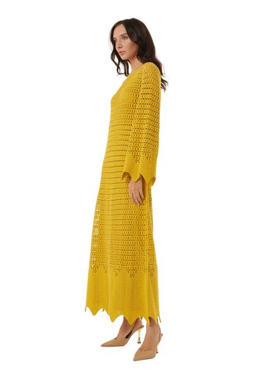 Scalloped knit hot sale dress zara