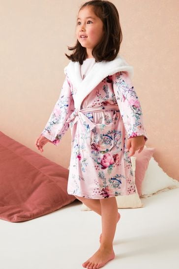 Lipsy Pink Mini Cosy Dressing Gown