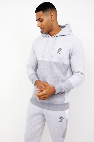 Buy Gym King White Minefield Hoodie from Next Luxembourg