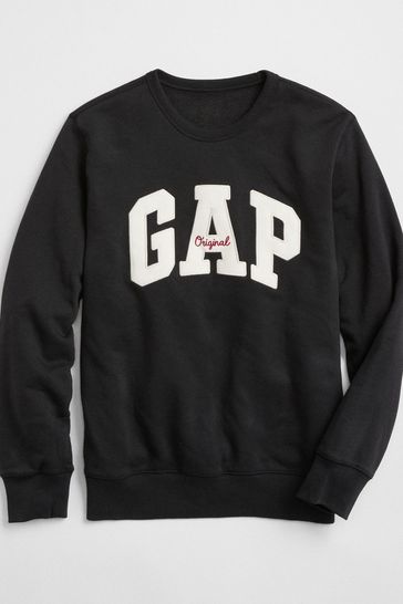 Gap - Mens - Logo Fleece Crewneck Sweatshirt