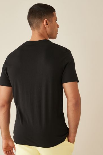 Black tee deals shirt back