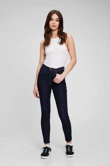 Gap black high waisted jeans new arrivals