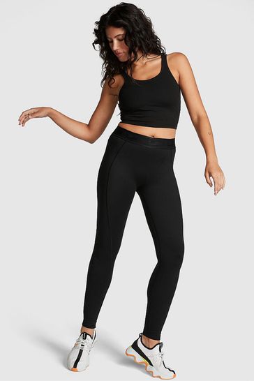 Buy Victoria's Secret PINK Pure Black Seamless Breathable Leggings from  Next Hungary