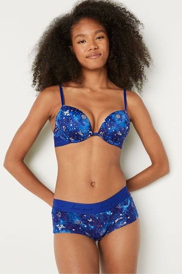 PINK - Victoria's Secret Blue Lace Wear Everywhere Push-Up
