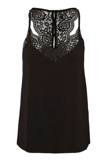 Lace vest top store