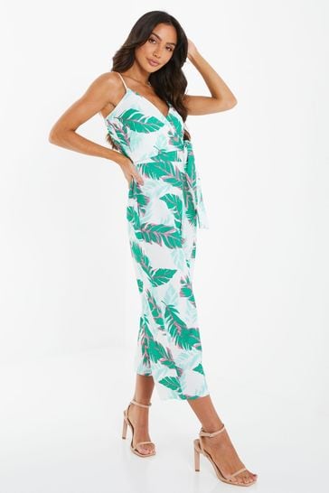 Quiz top tropical jumpsuit
