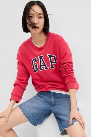 Burgundy crew neck sweatshirt sales