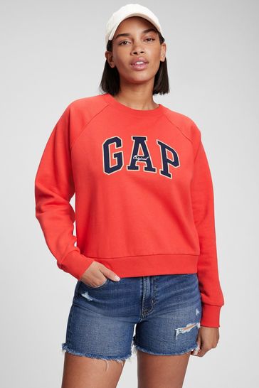 Gap Red Vintage Soft Sweatshirt