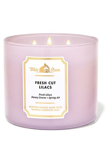 Bath & Body Works Fresh Cut Lilacs Fresh Cut Lilacs 3-Wick Scented Candle 411 g
