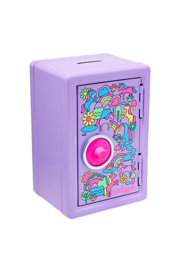 Smiggle Purple Thrifty Moneybox Safe