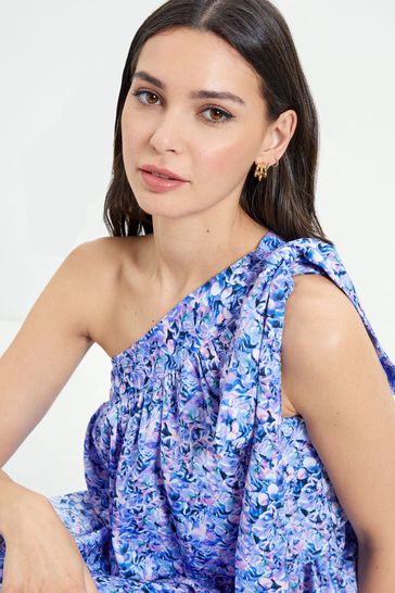 Yas floral discount maxi dress