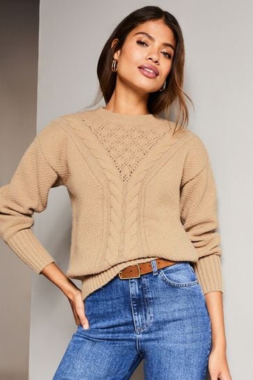 Lipsy chunky cable jumper online