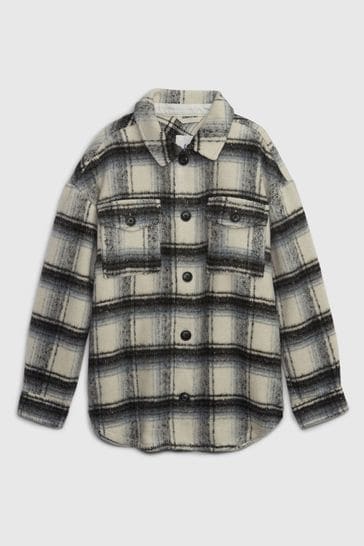 Tartan hotsell shirt jacket