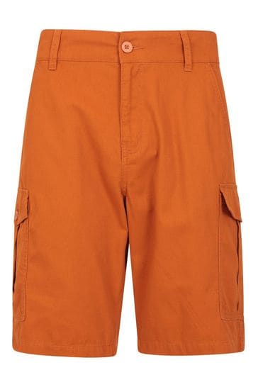 Mountain Warehouse Orange Lakeside Mens Cargo Shorts