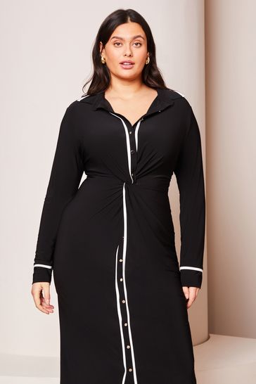 Long sleeve on sale jersey dress
