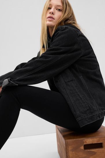 Gap black high waisted jeans clearance