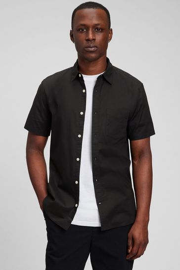 Gap Stretch Poplin Shirt in Slim Fit