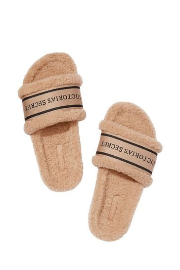 Victoria secret on sale fuzzy slides