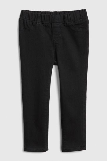 Gap Black Pull-On Slim Jeans
