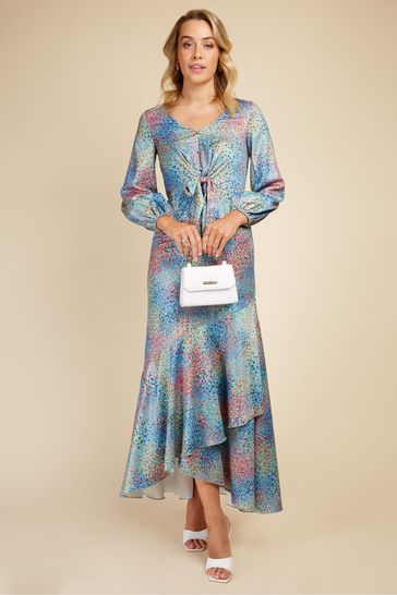 Little mistress top print maxi dress