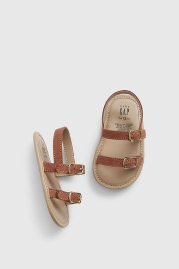 Buy Gap Brown Two Strap Sandals from Next Austria