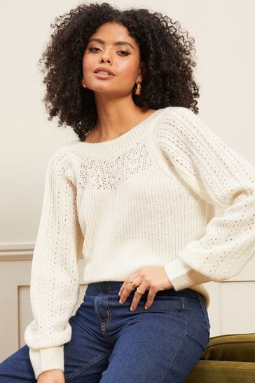Wrap sales back jumper