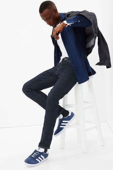 Buy Gap Dark Wash Blue Stretch Soft Wear Skinny Jeans from Next Netherlands