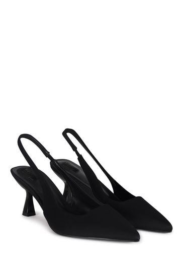 Black 2025 slingback stilettos