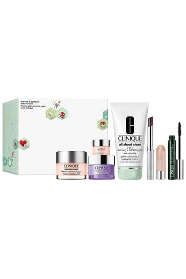 Clinique Clinique Refresh & Get Ready: Skincare and Makeup Gift Set (worth £135)