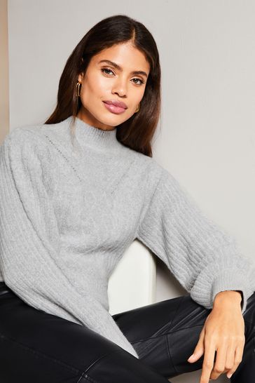 Lipsy roll new arrivals neck jumper