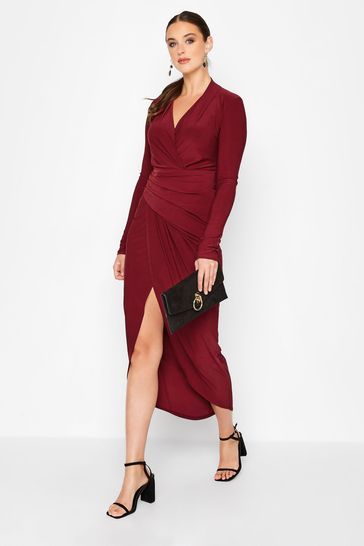 Tall wrap online dress uk