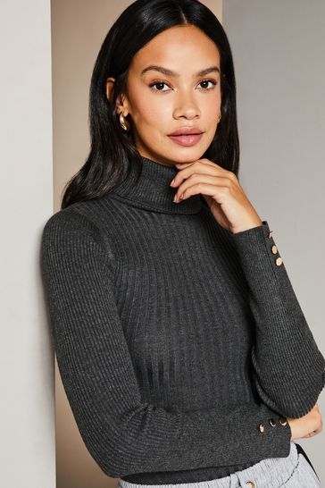 Lipsy roll clearance neck jumper