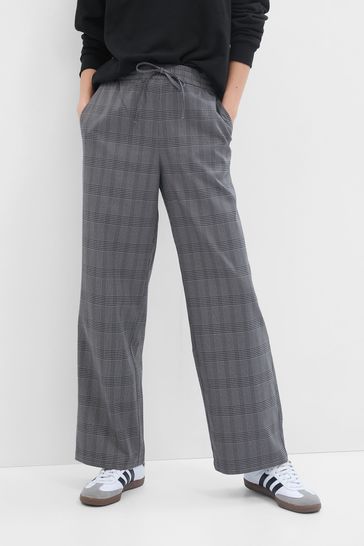 Gap tartan trousers best sale