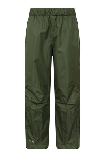 Mountain Warehouse Green Spray Waterproof Trousers